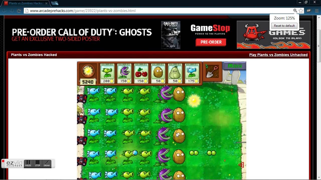 plants vs zombies 2 online free full version hacked